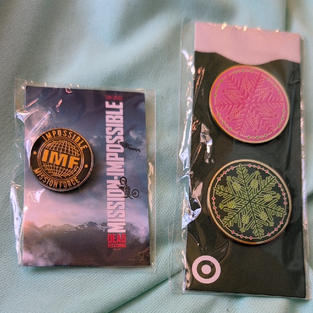 Collectable: Mission Impossible Pin & Target Exclusive Wicked movie Pins